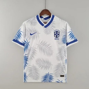 Camisola Brasil 2022 Edição Especial Branco Azul