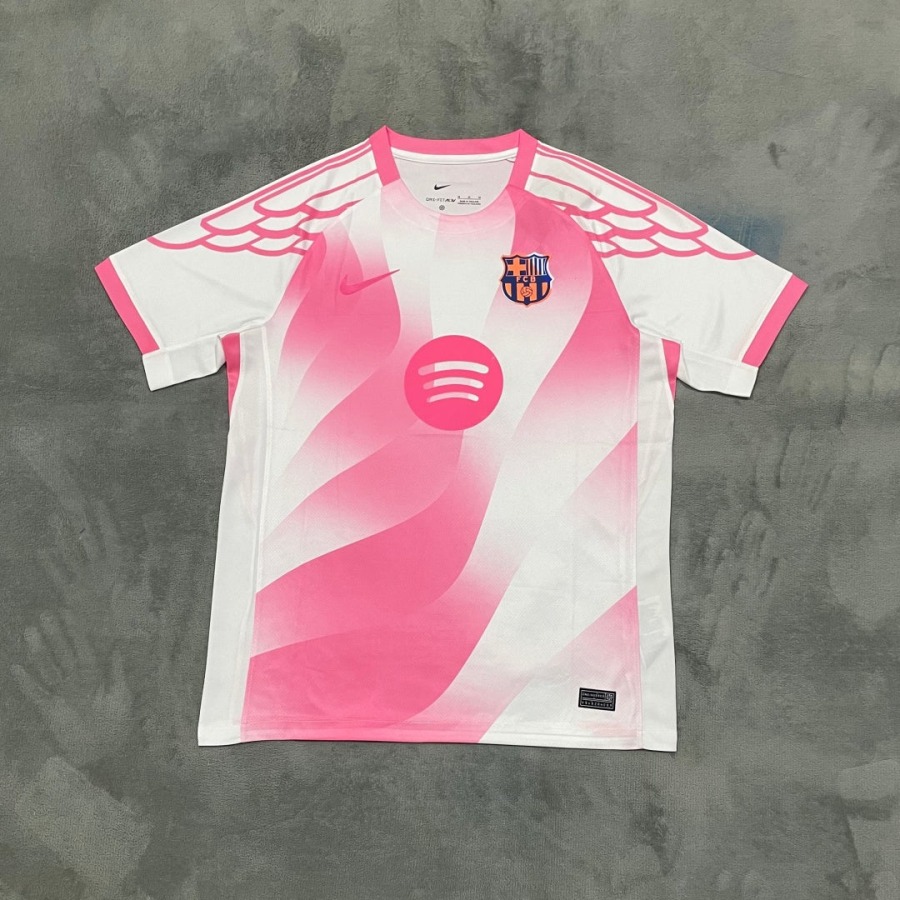 Camisola Barcelona 25/26 Rosa Edição Especial