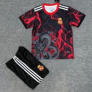 Camisola Real Madrid 25/26 Criança Vermelha Especial