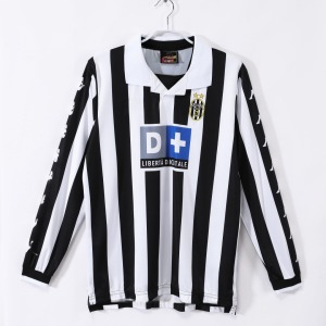 Camisola Juventus Principal 1999-2000 Retro Mangas Compridas