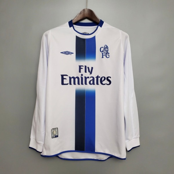 Camisola Chelsea Alternativa Mangas Compridas 2003/04