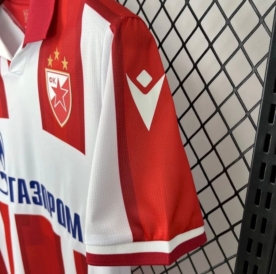 Camisola Estrela Vermelha Belgrado 2025/26 Principal