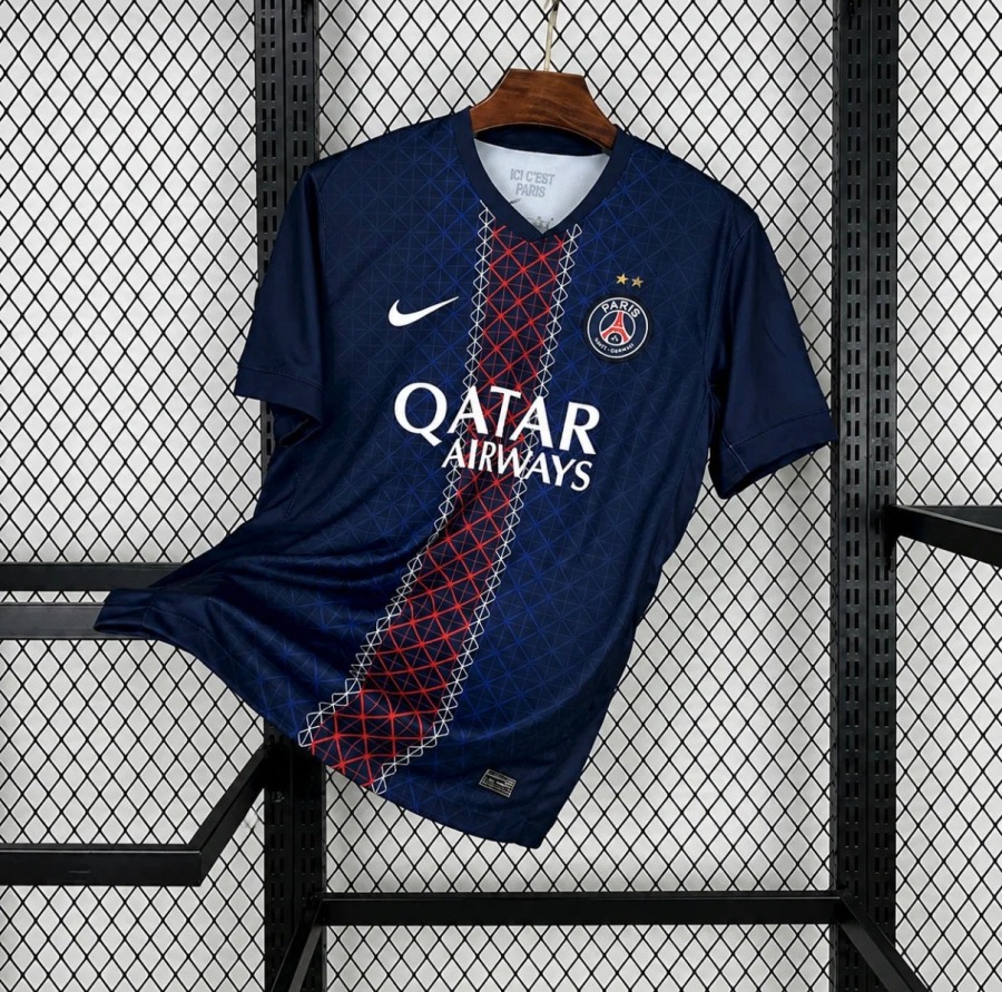 Camisola PSG Principal 2025/26 Duas Estrelas