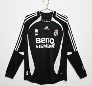 Camisola Real Madrid Alternativa Mangas Compridas 2006/07