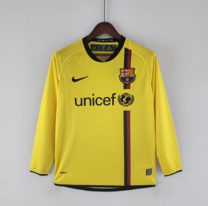 Camisola FC Barcelona 2008/09 Alternativa Mangas Compridas