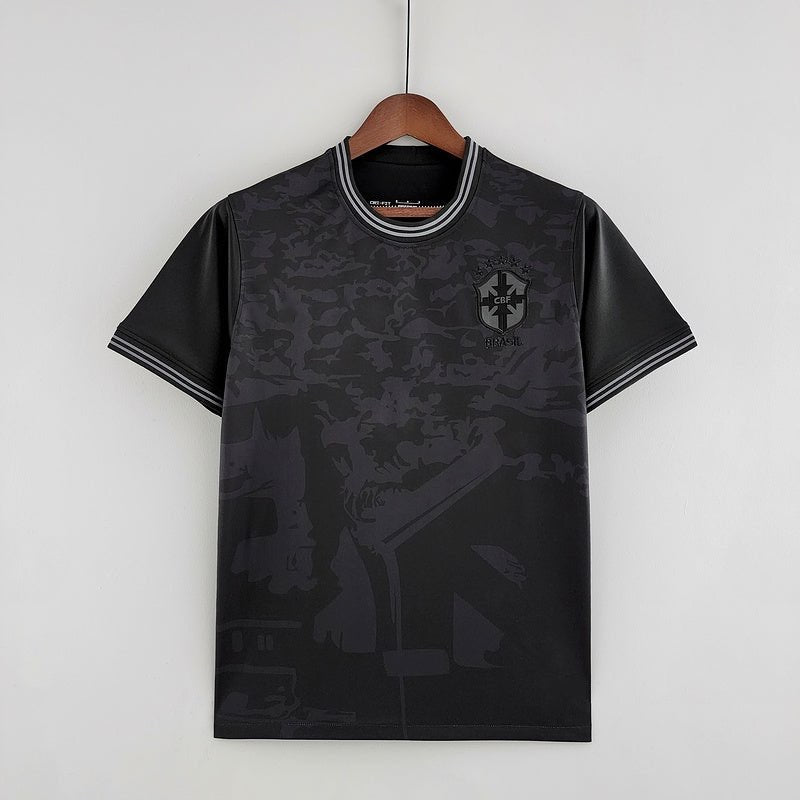 Camisola Brasil Full Black 2022