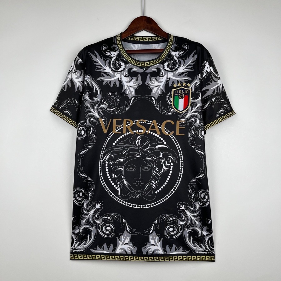 Camisola Itália Concept Preto Dourado 2023 2024