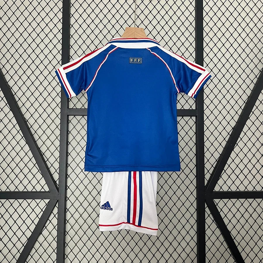 Camisola França Retro 1998 Criança