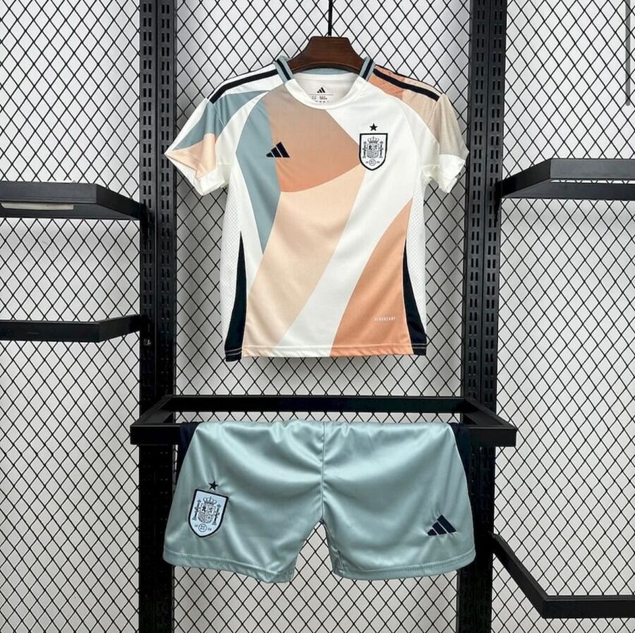 Camisola Espanha Feminino 2025 Criança