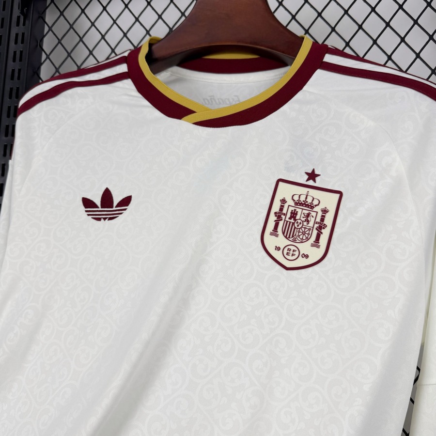 Camisola Espanha Alternativa 2026 Mangas Compridas