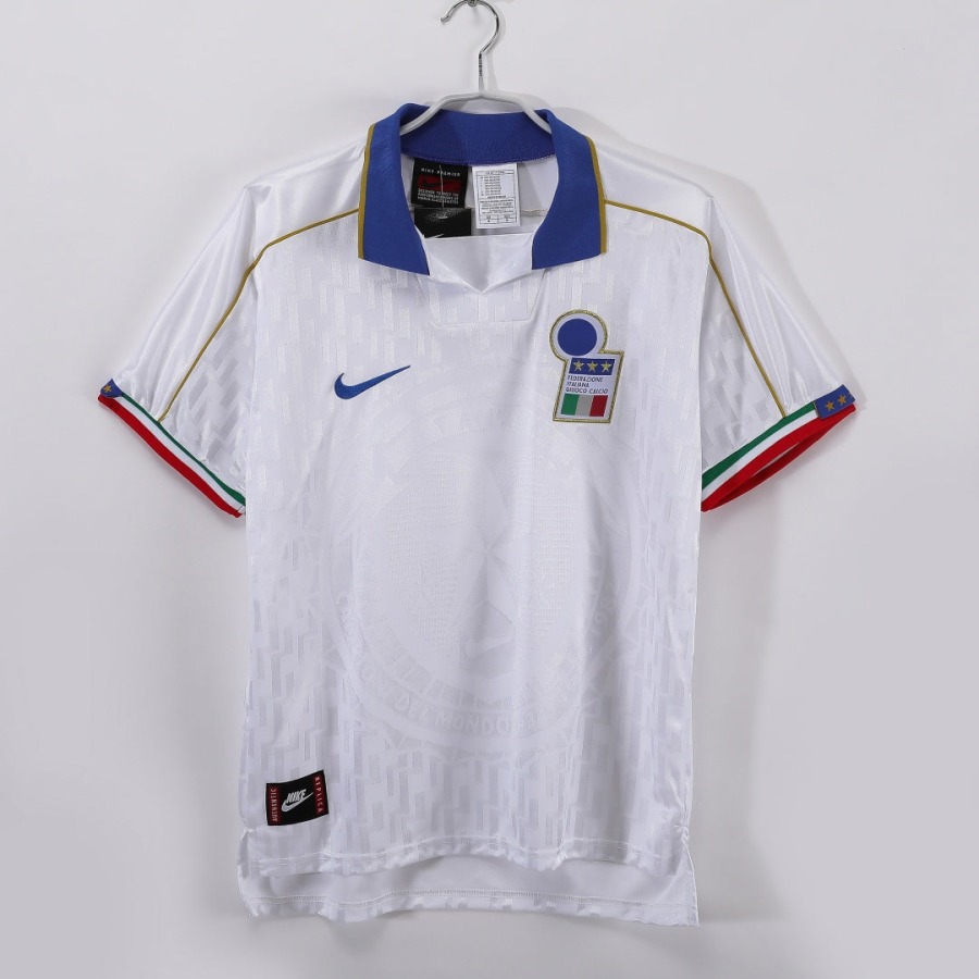 Camisola Itália Alternativa 1995 Retro