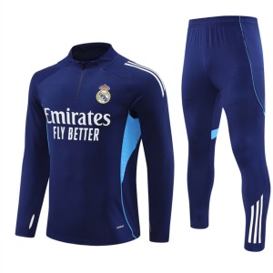 Camisola Real Madrid Azul Principal 2025/26