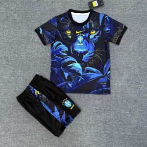 Camisola Brasil 2025/26 Criança Especial Azul
