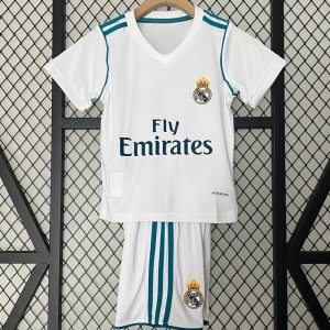 Camisola Real Madrid Principal 2017-2018 Criança Retro