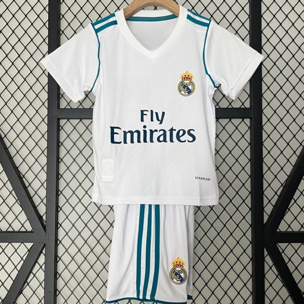 Camisola Real Madrid Principal 2017-2018 Criança Retro
