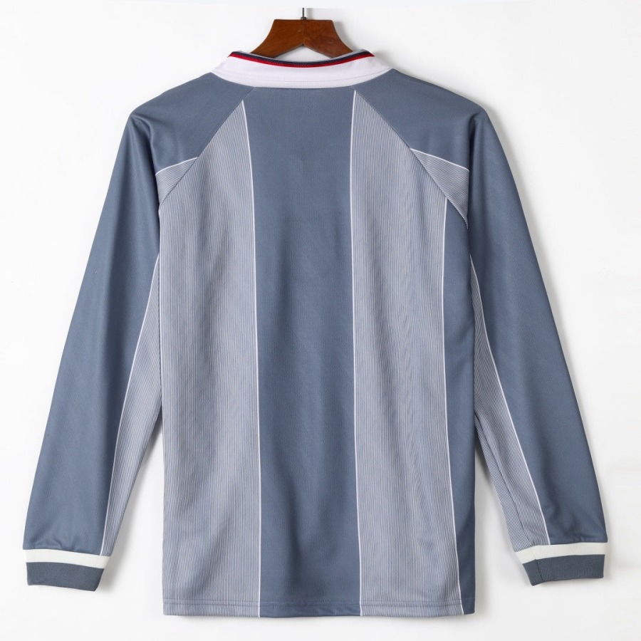 Camisola Inglaterra Alternativa 1996 Retro Mangas Compridas