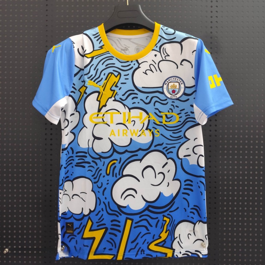 Camisola Manchester City 2025/26 Blue Edition