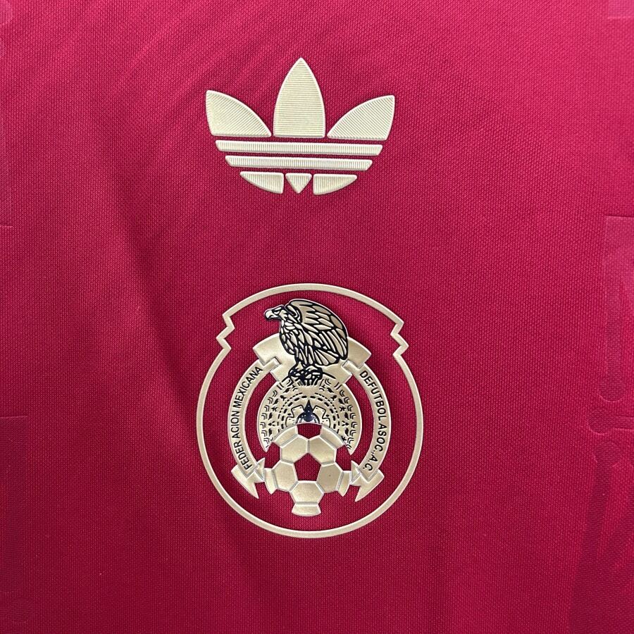 Camisola México Conceito Vermelha 2025