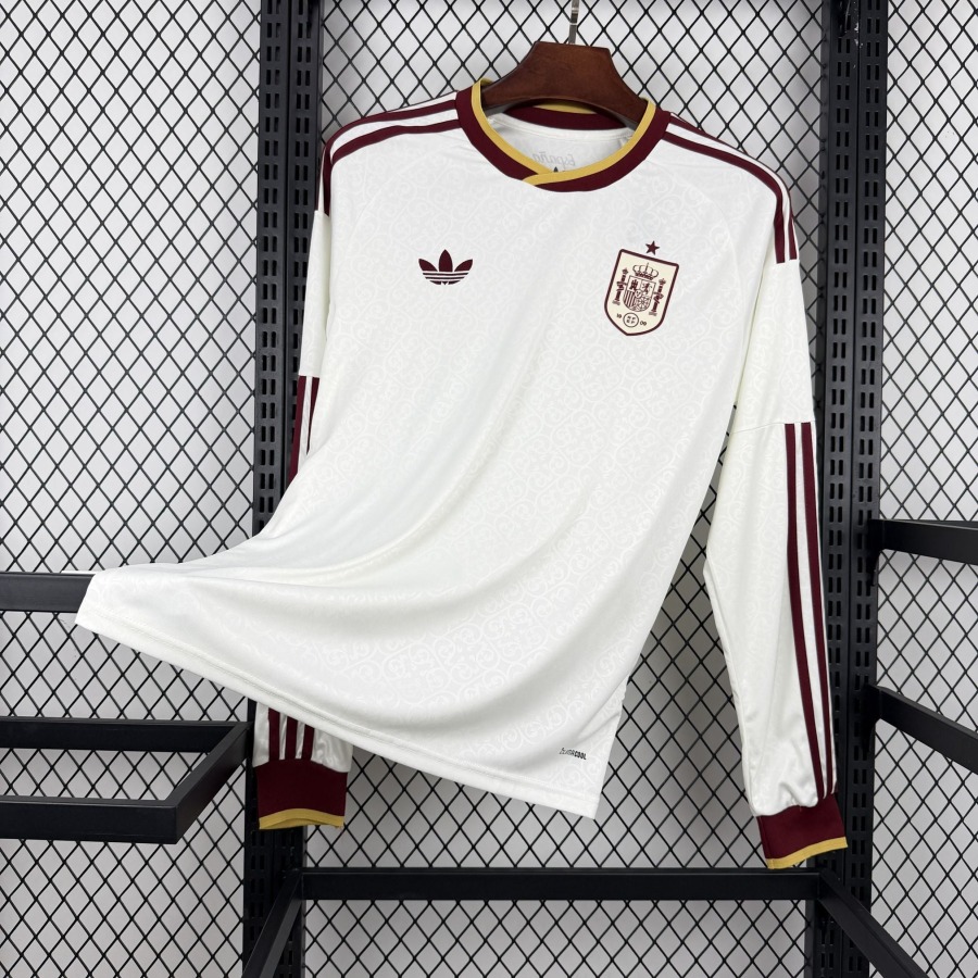 Camisola Espanha Alternativa 2026 Mangas Compridas