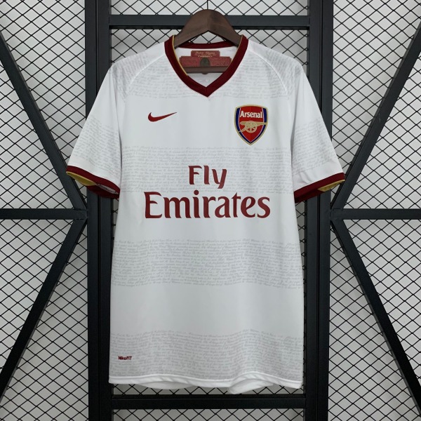 Camisola Arsenal Alternativa Retro 2007-2008