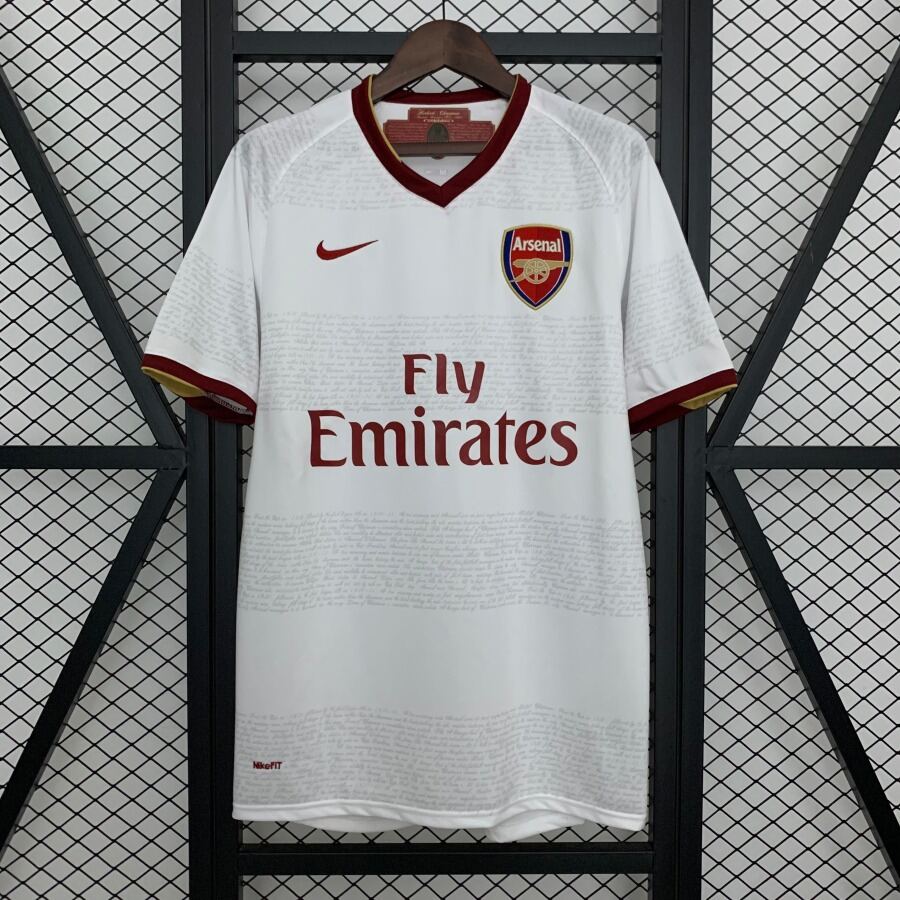 Camisola Arsenal Alternativa Retro 2007-2008
