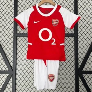 Camisola Arsenal Principal Retro 2002-2004 Criança