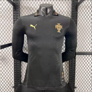 Camisola Portugal 2025/26 Preta Mangas Compridas