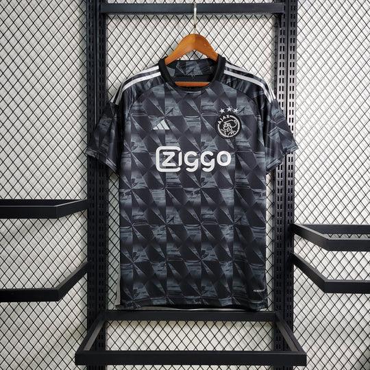 Camisola Ajax Third Preto 2023-2024