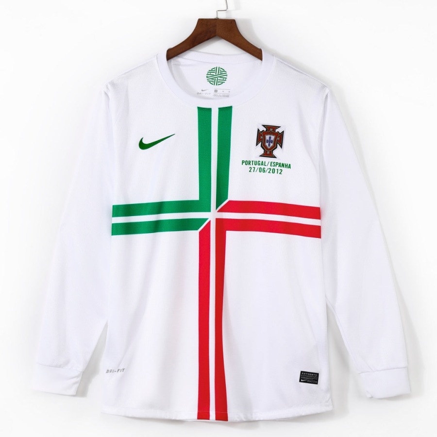 Camisola Portugal Alternativa 2011-2012 Mangas Compridas Retro