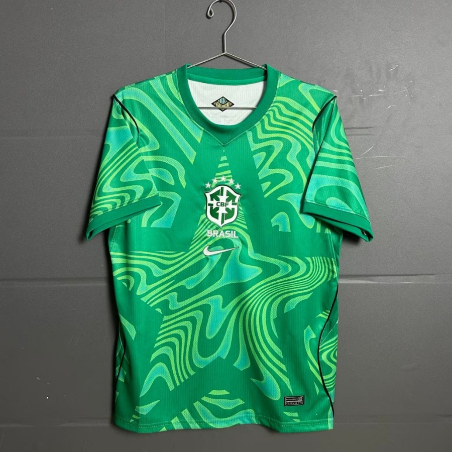 Camisola Brasil Guarda-Redes 2026 - Verde Premium