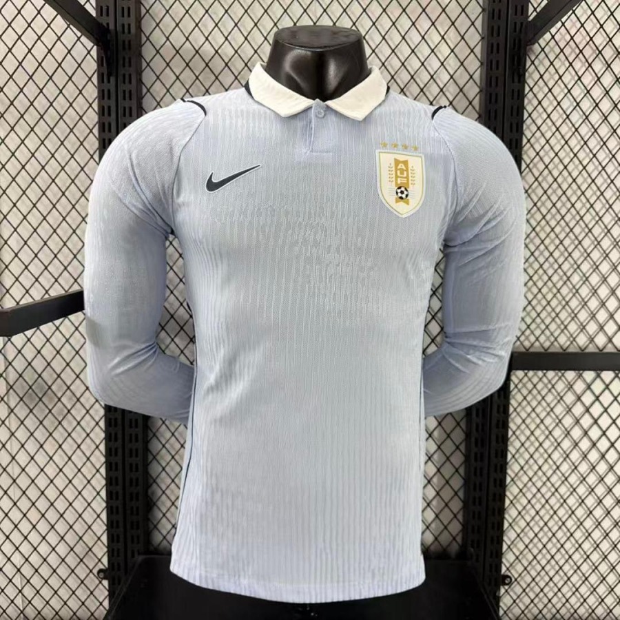 Camisola Uruguai mangas compridas Mundial 2026