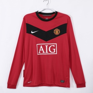 Camisola Manchester United Principal 2010 Mangas Compridas