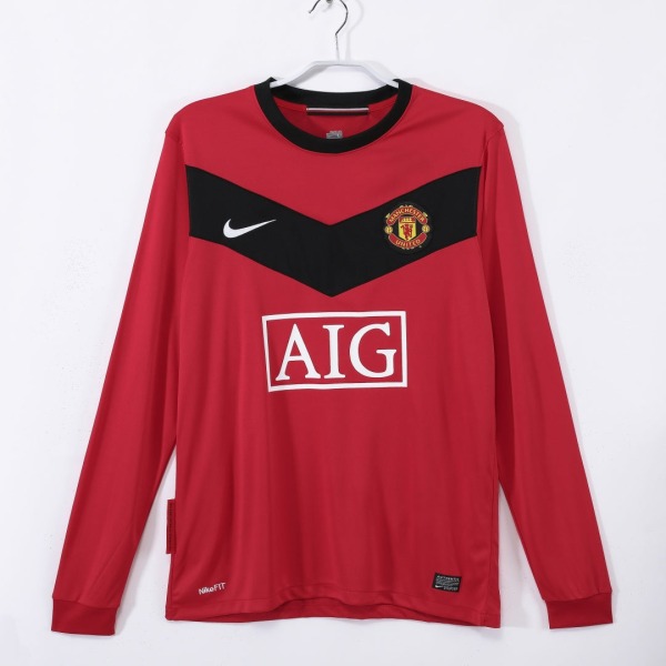 Camisola Manchester United Principal 2010 Mangas Compridas