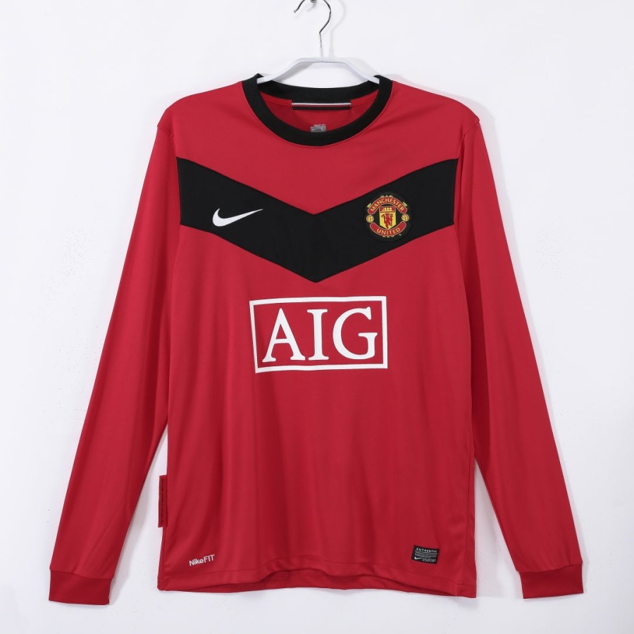 Camisola Manchester United Principal 2010 Mangas Compridas