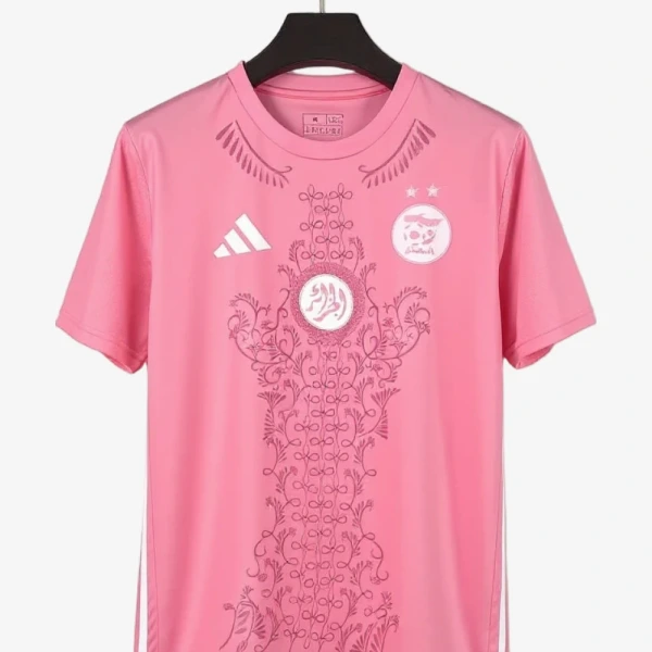 Camisola Argélia 2025-2026 Rosa Premium