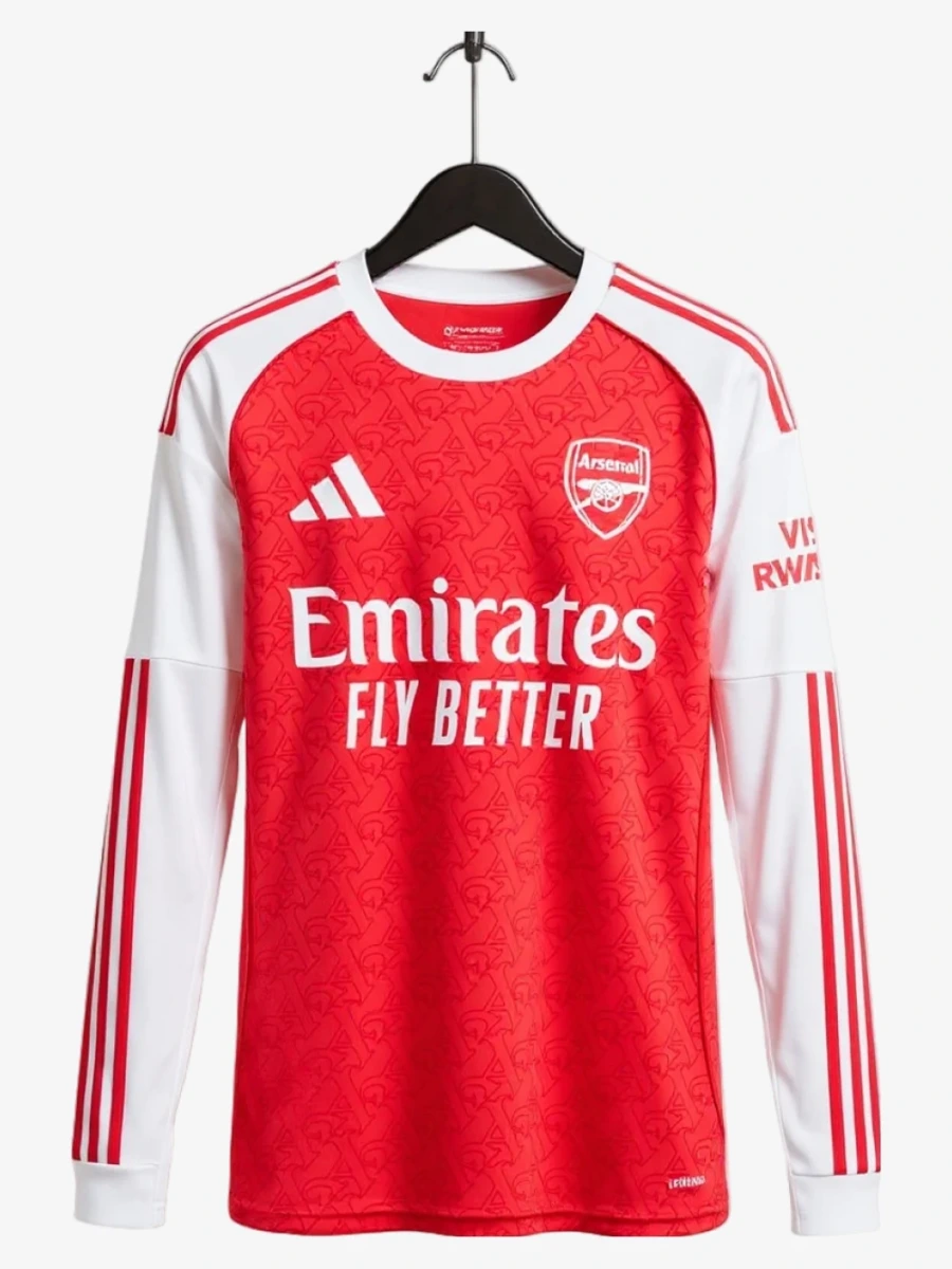 maillot-arsenal-domicile-manches-longues-2025-2026 studio v12 Maillot Arsenal Domicile Manches Longues 2025-2026