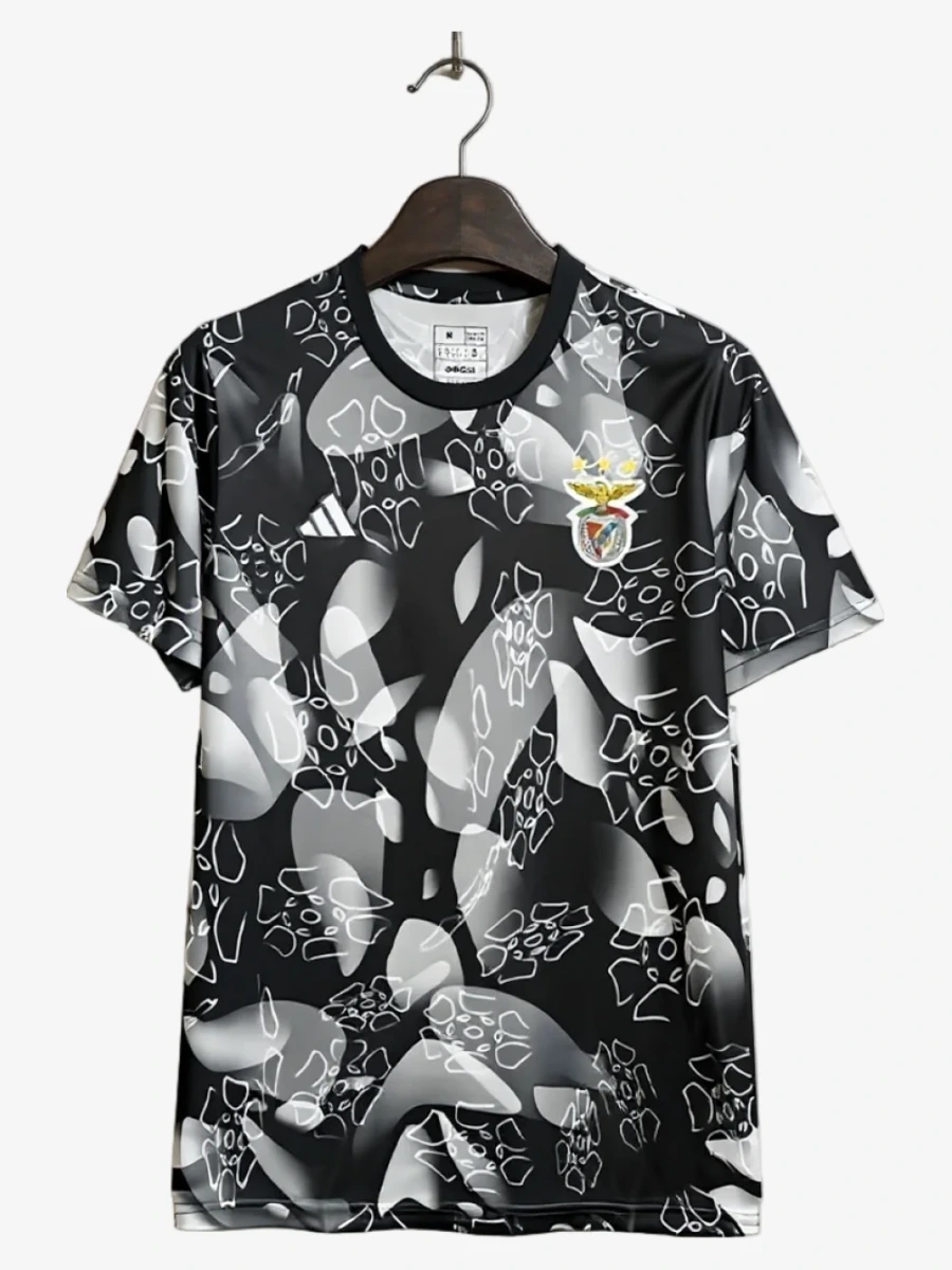 Camisola Benfica Pré-Jogo Preto 2024-2025