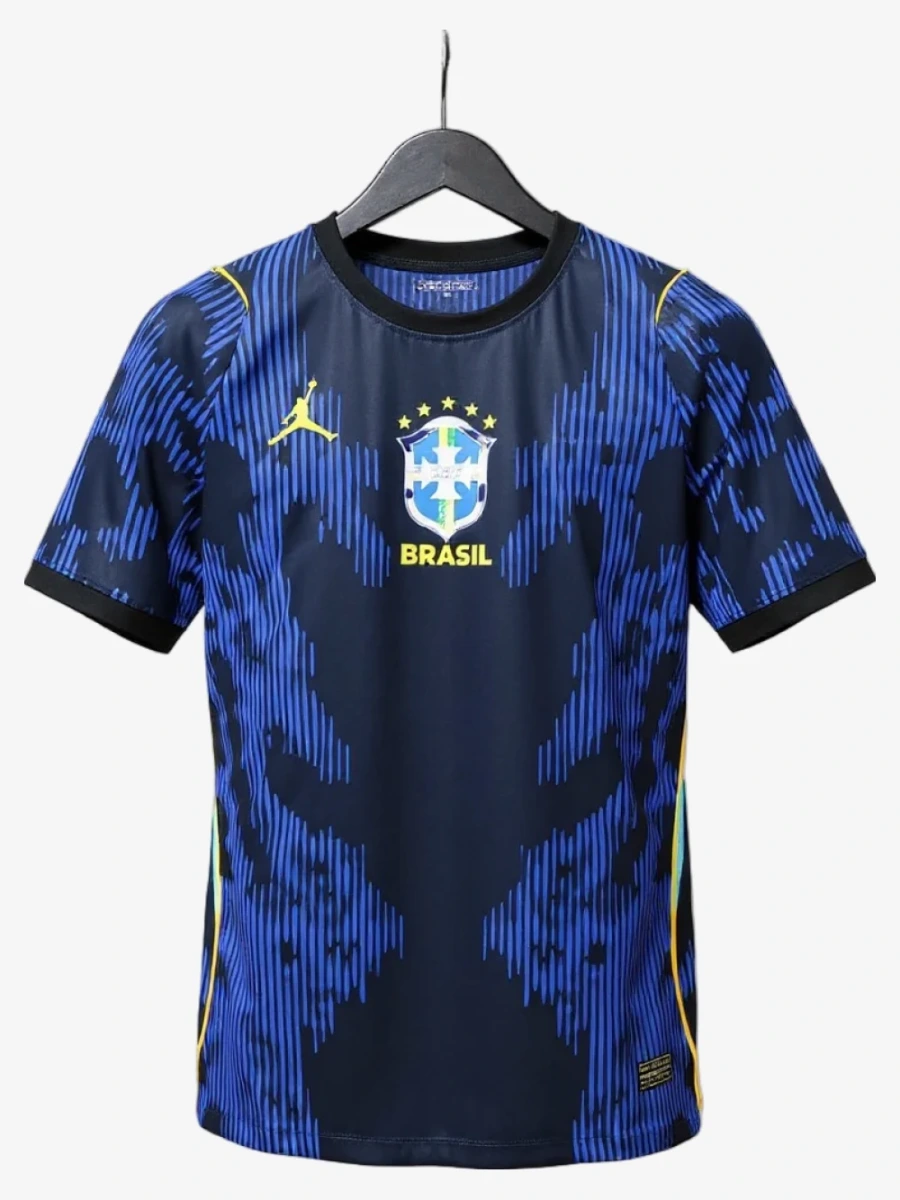 Camisola Brasil 2026 Alternativa Player Mangas Compridas