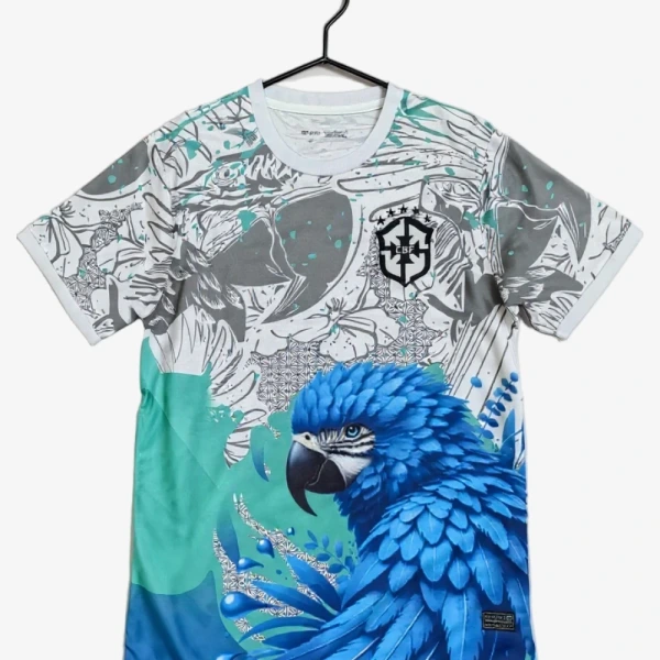 Camisola Brasil Concept AzulBranco 2024-2025