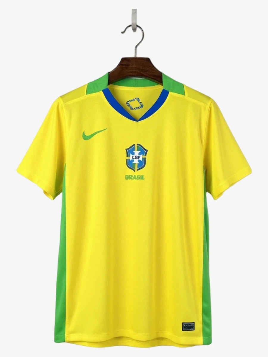 maillot-bresil-domicile-2025-2026-football studio v12 Camisola Brasil Principal 2025-2026 Futebol