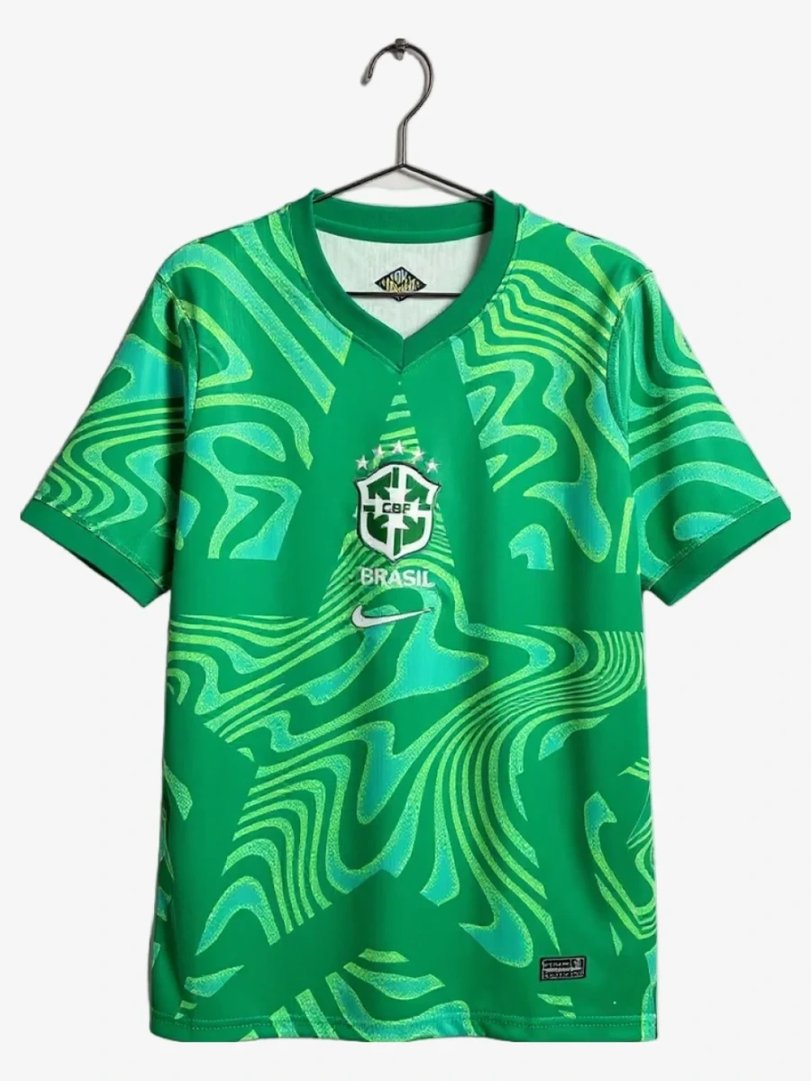 Camisola Brasil Guarda-Redes 2026 - Verde Premium