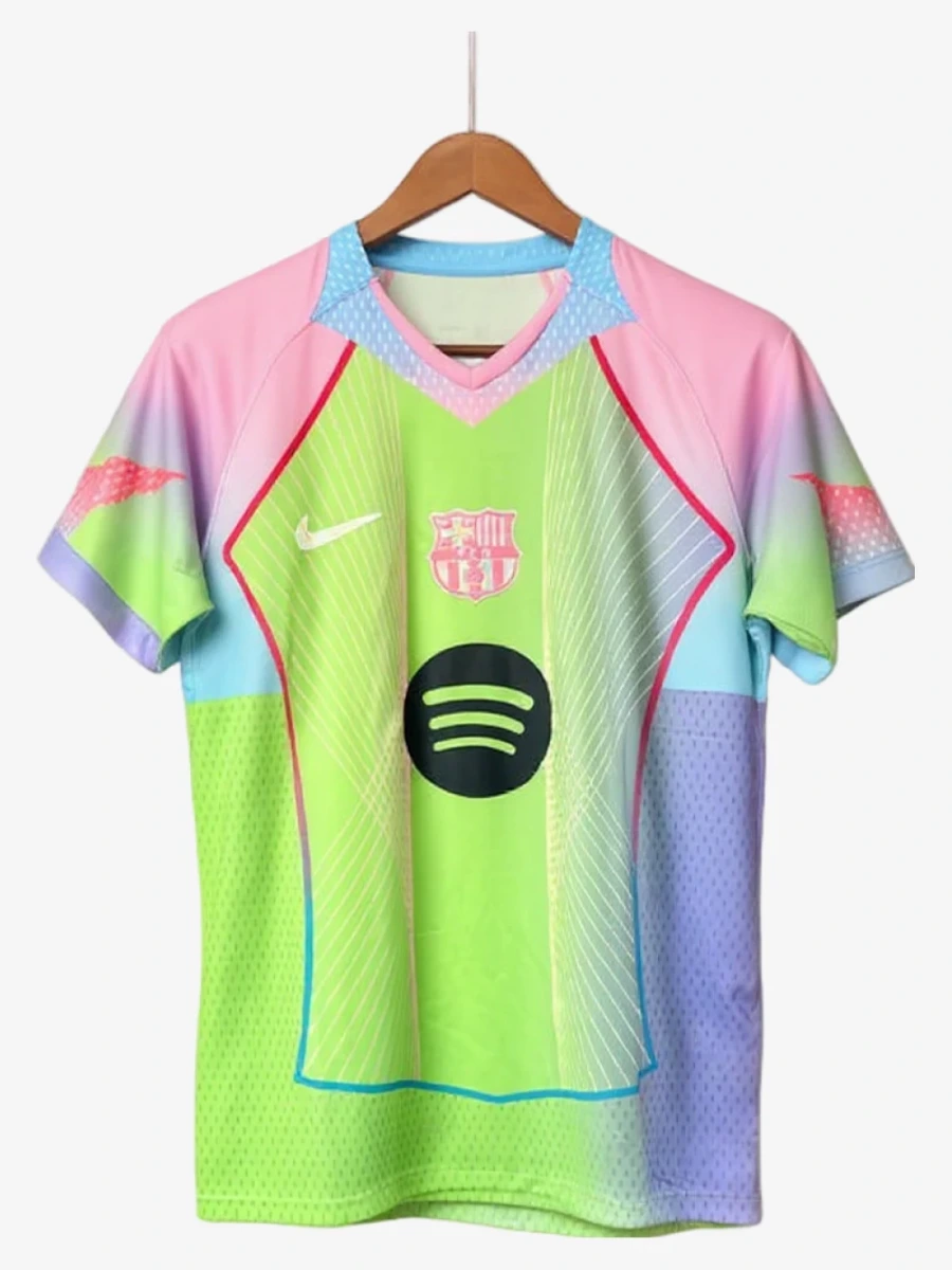 maillot-concept-fc-barcelone-edition-degrade-arc-en-ciel-2025-2026 studio v10 Camisola Concept FC Barcelona Edição Degradê Arco-Íris 2025-2026