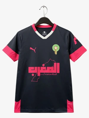 Camisola Concept Marrocos Edição Preto Rosa 2025-2026