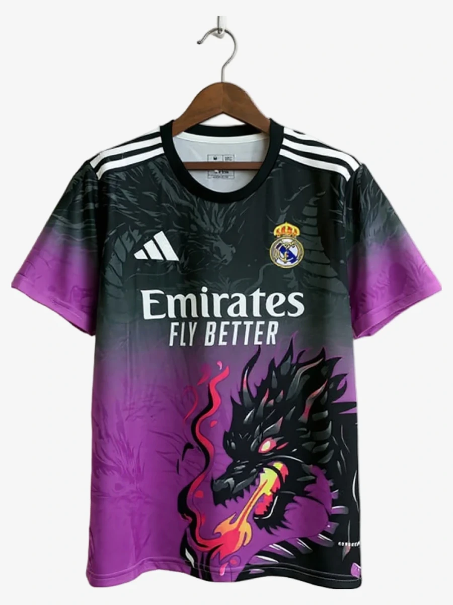 maillot-concept-real-madrid-edition-dragon-violet-2025-2026 studio v12 Camisola Concept Real Madrid Edição Dragão Violeta 2025-2026