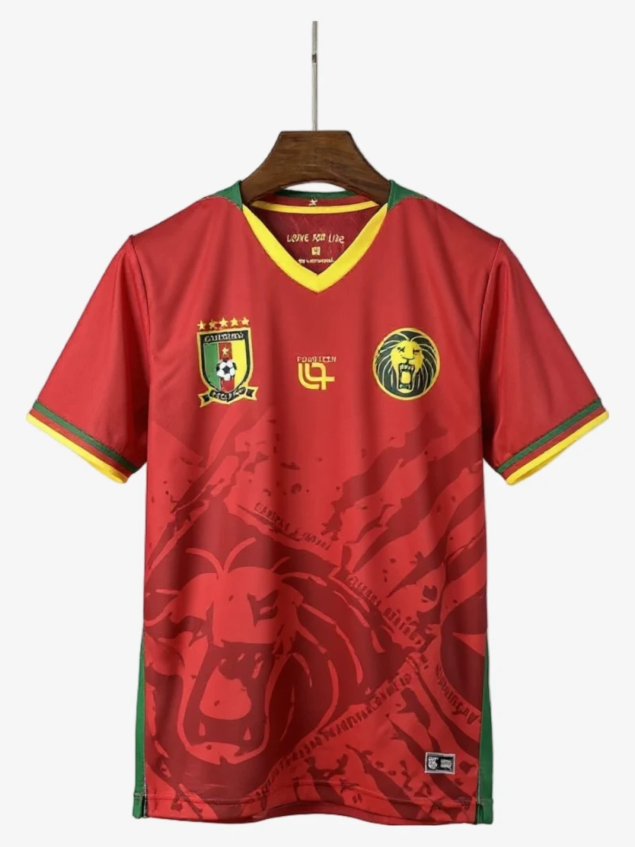 maillot-exterieur-cameroun-2026 studio v10 Maillot Extérieur Cameroun 2026