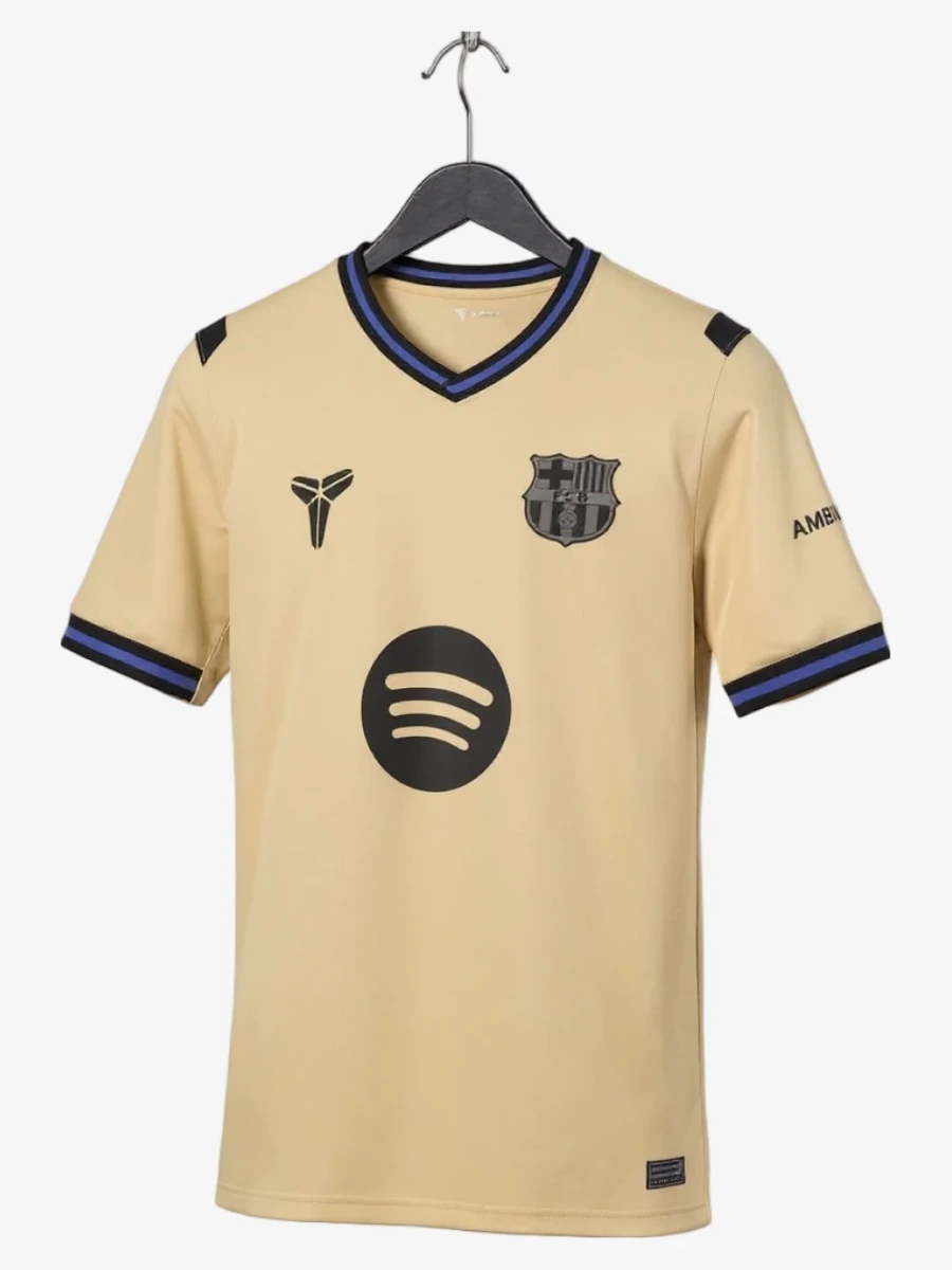 maillot-fc-barcelone-exterieur-2025-2026-2 studio v12 Camisola FC Barcelona Alternativa 2025-2026