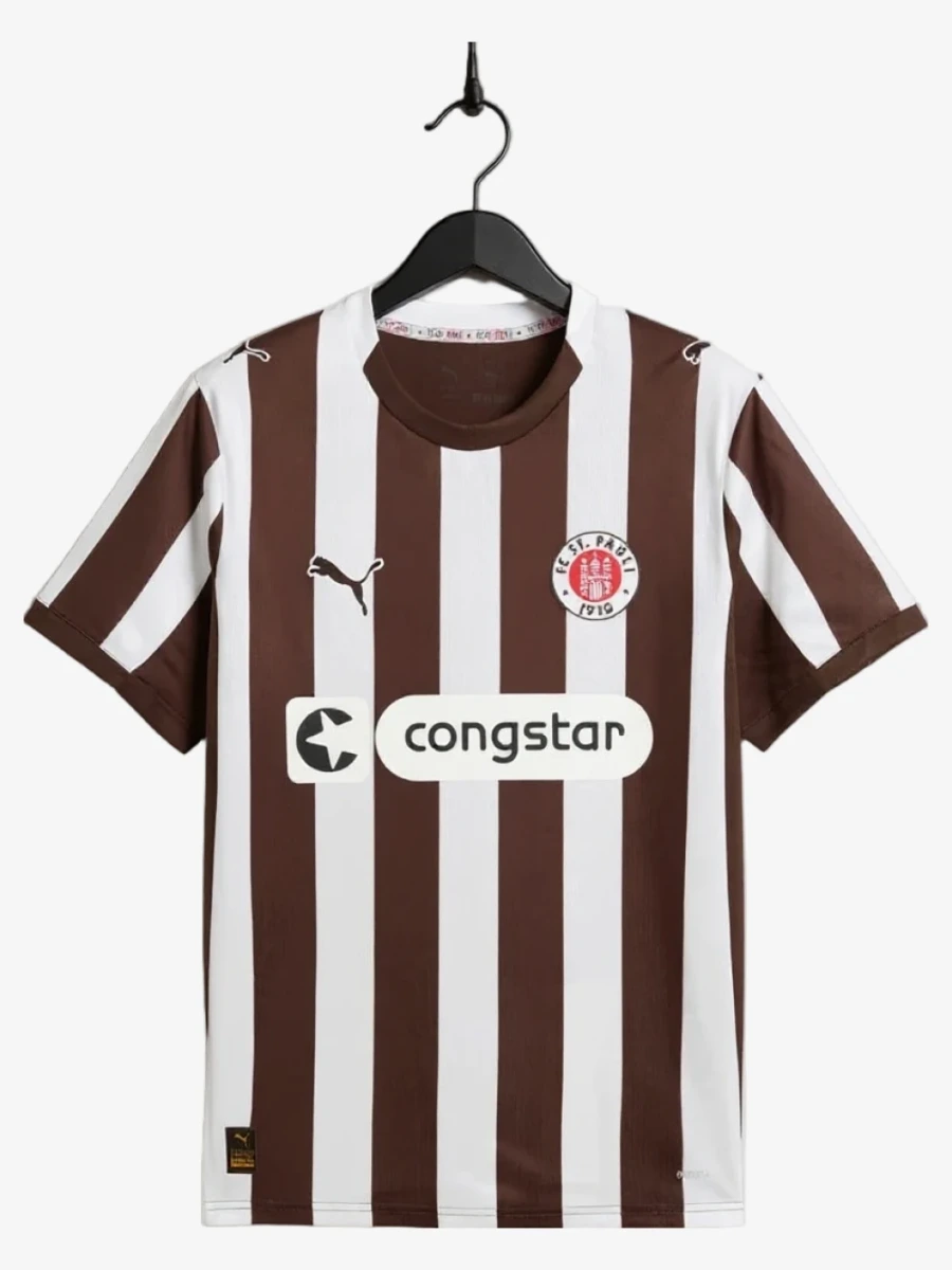 maillot-fc-st-pauli-domicile-2025-2026 studio v12 Camisola FC St Pauli Principal 2025-2026
