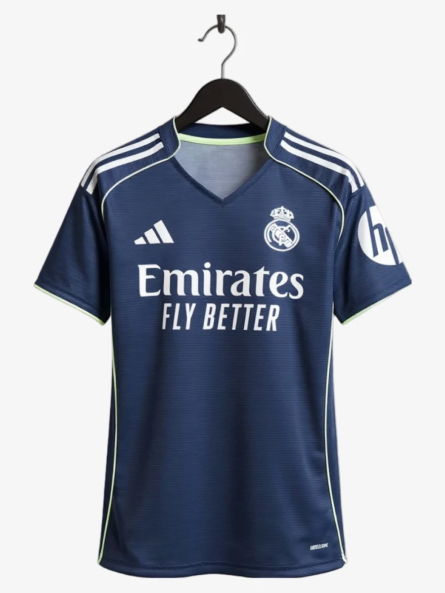 maillot-femme-real-madrid-exterieur-2025-2026 studio v12 Camisola Mulher Real Madrid Alternativa 2025-2026