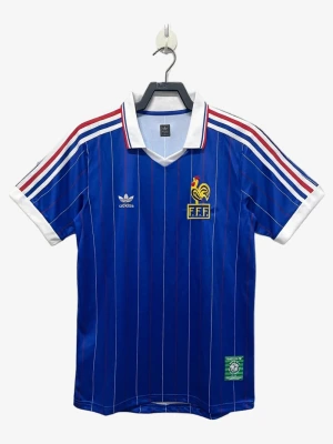 maillot-france-domicile-1982 studio v12 Maillot France Domicile 1982