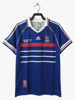 maillot-france-domicile-1998 studio v12 Camisola França Principal 1998